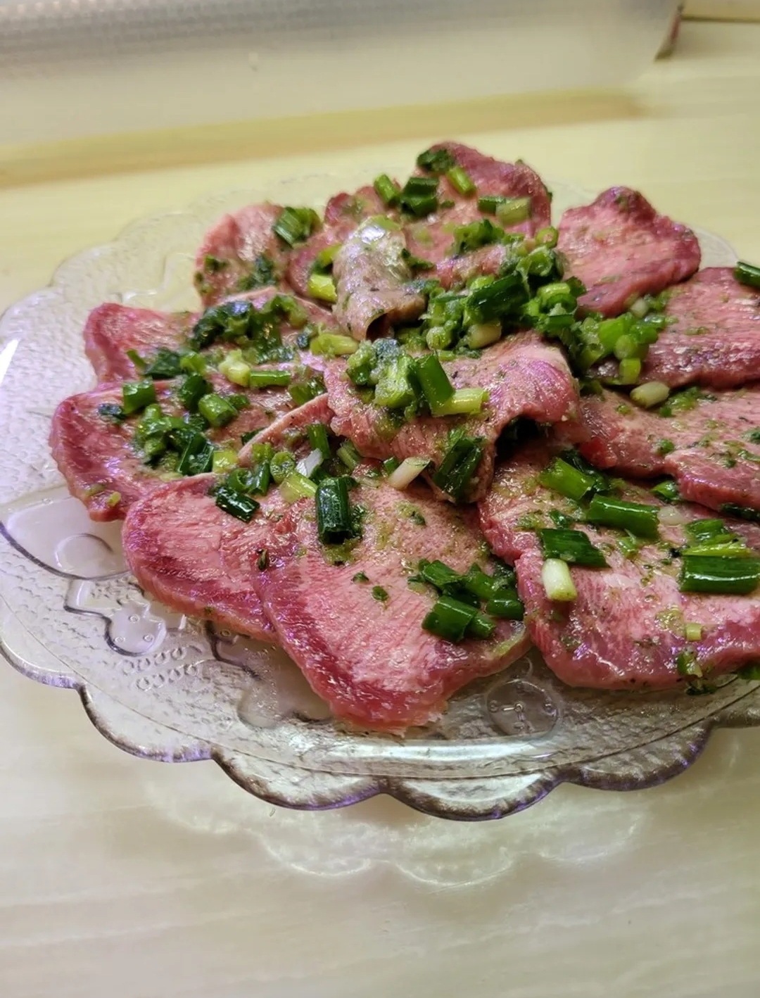 牛肉の薬味和え